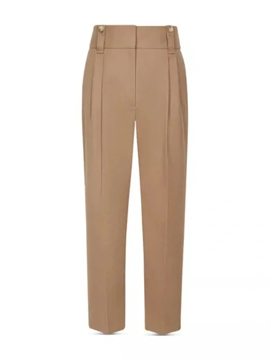 Reiss Esther Tapered Cropped Trousers - Picture 2 of 14